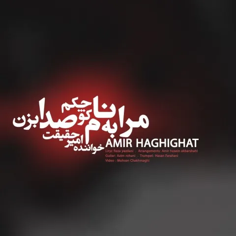 دانلود آهنگ امیر حقیقت به نام مرابه نام کوچکم صدا بزن